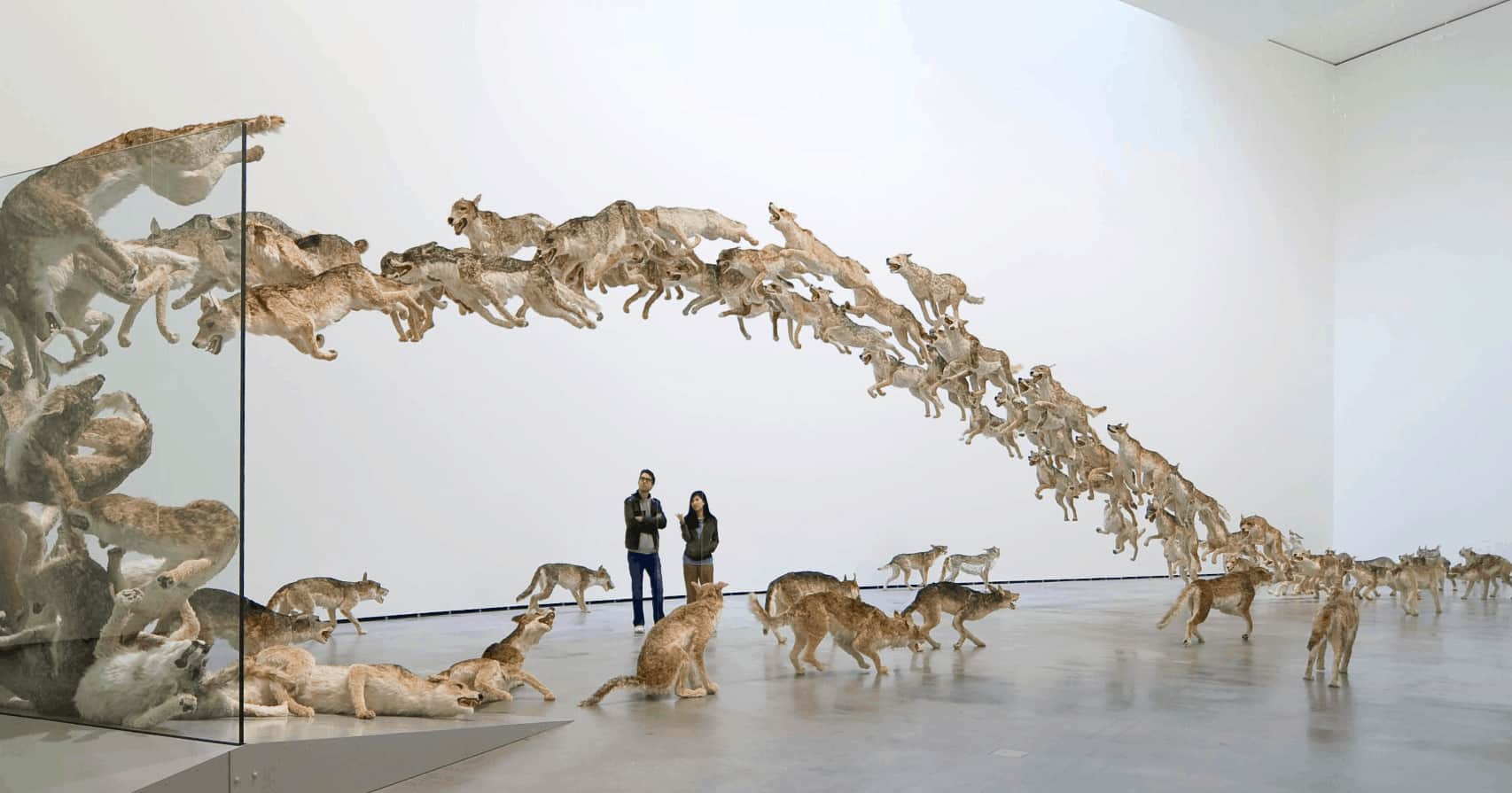 Head On (2006) by Cai Guo-Qiang