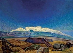 Paisaje con Volcán (1935)