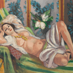 Henri Matisse, Odalisque Couchée aux Magnolias
