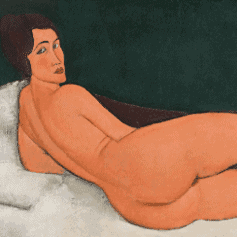 Amedeo Modigliani Nu Couché